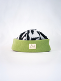 Bonnet kaki & zèbre