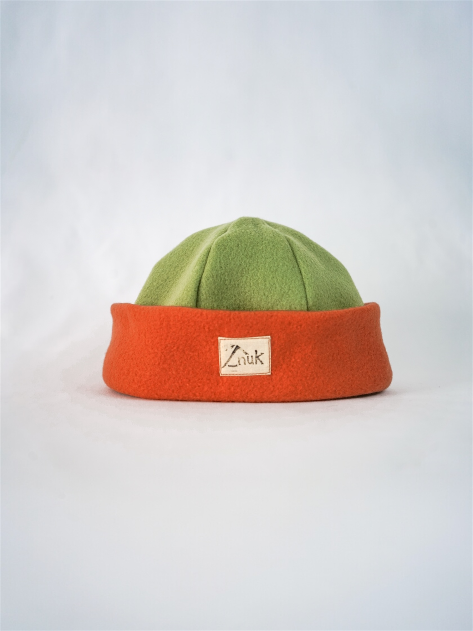 Bonnet terracotta & kaki