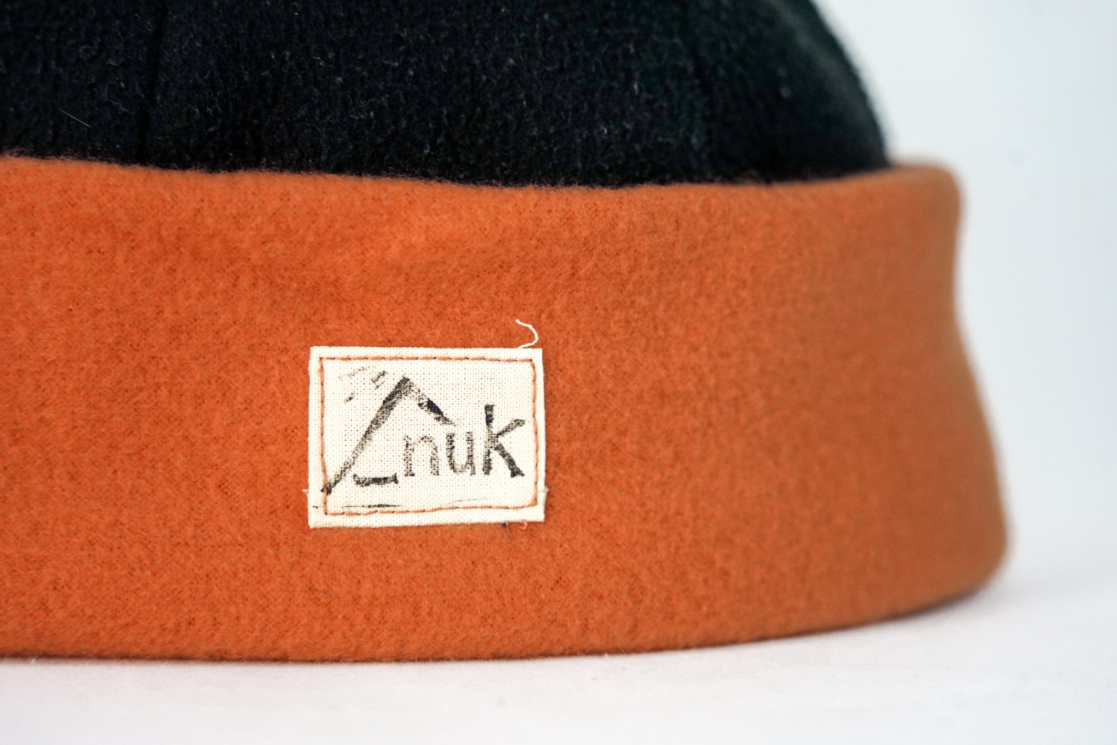 Bonnet terracotta & noir