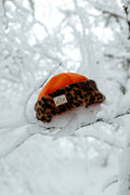Bonnet léopard & orange