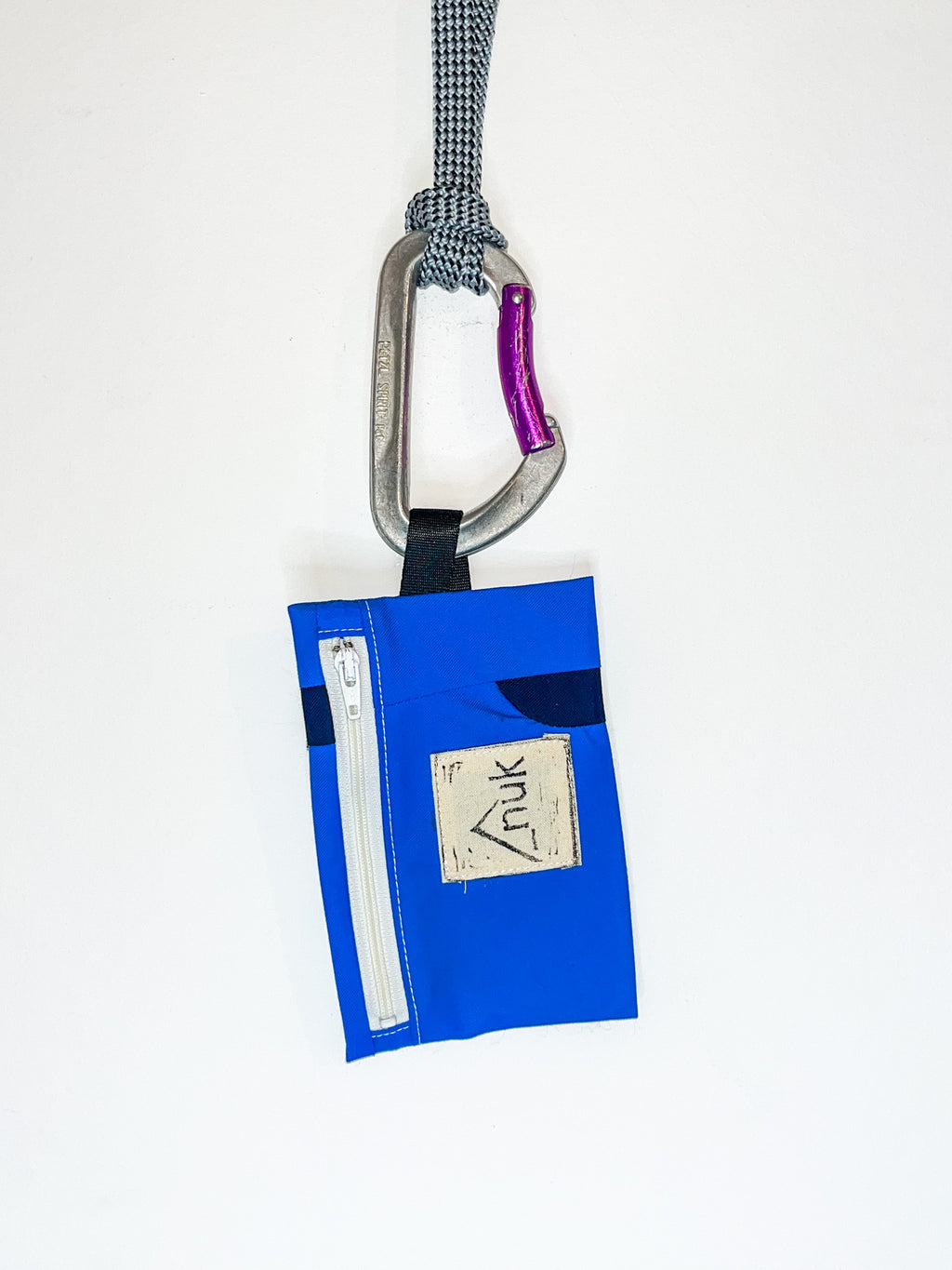 Porte-monnaie bleu n°3 - veste de ski