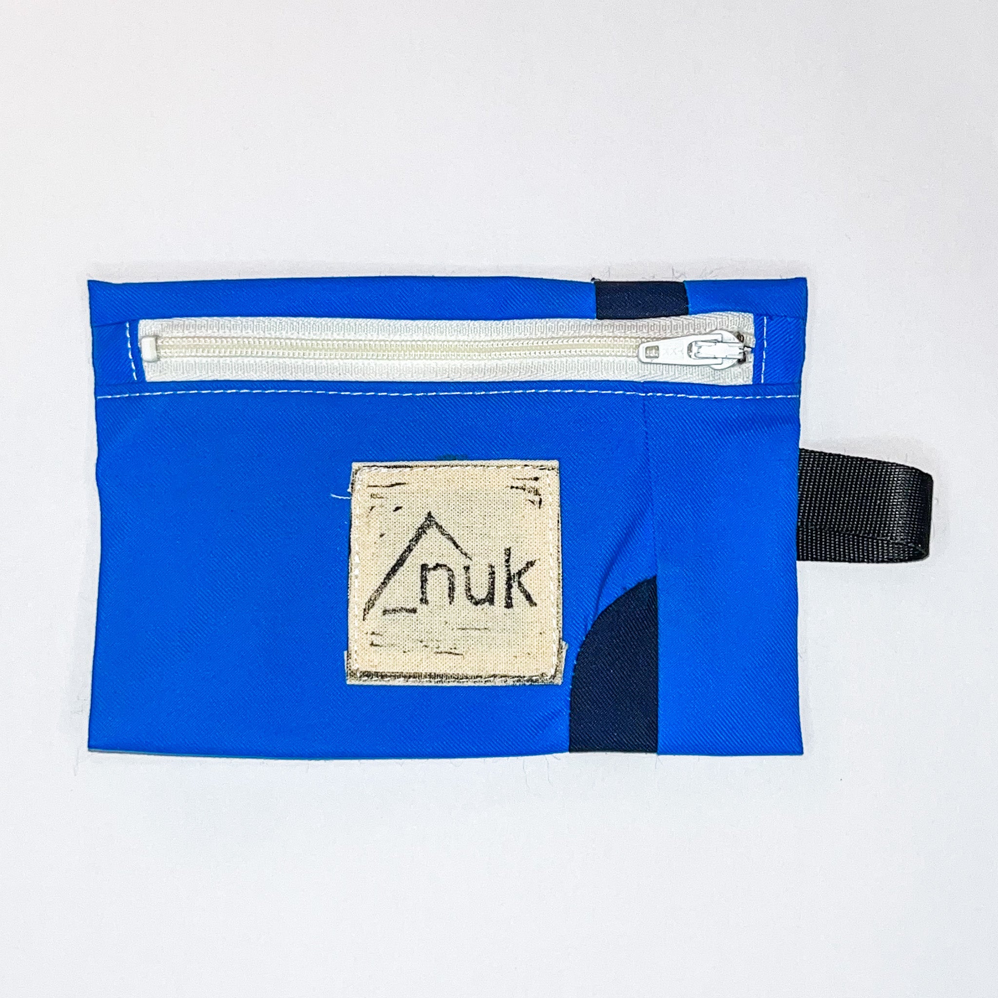 Porte-monnaie bleu n°3 - veste de ski