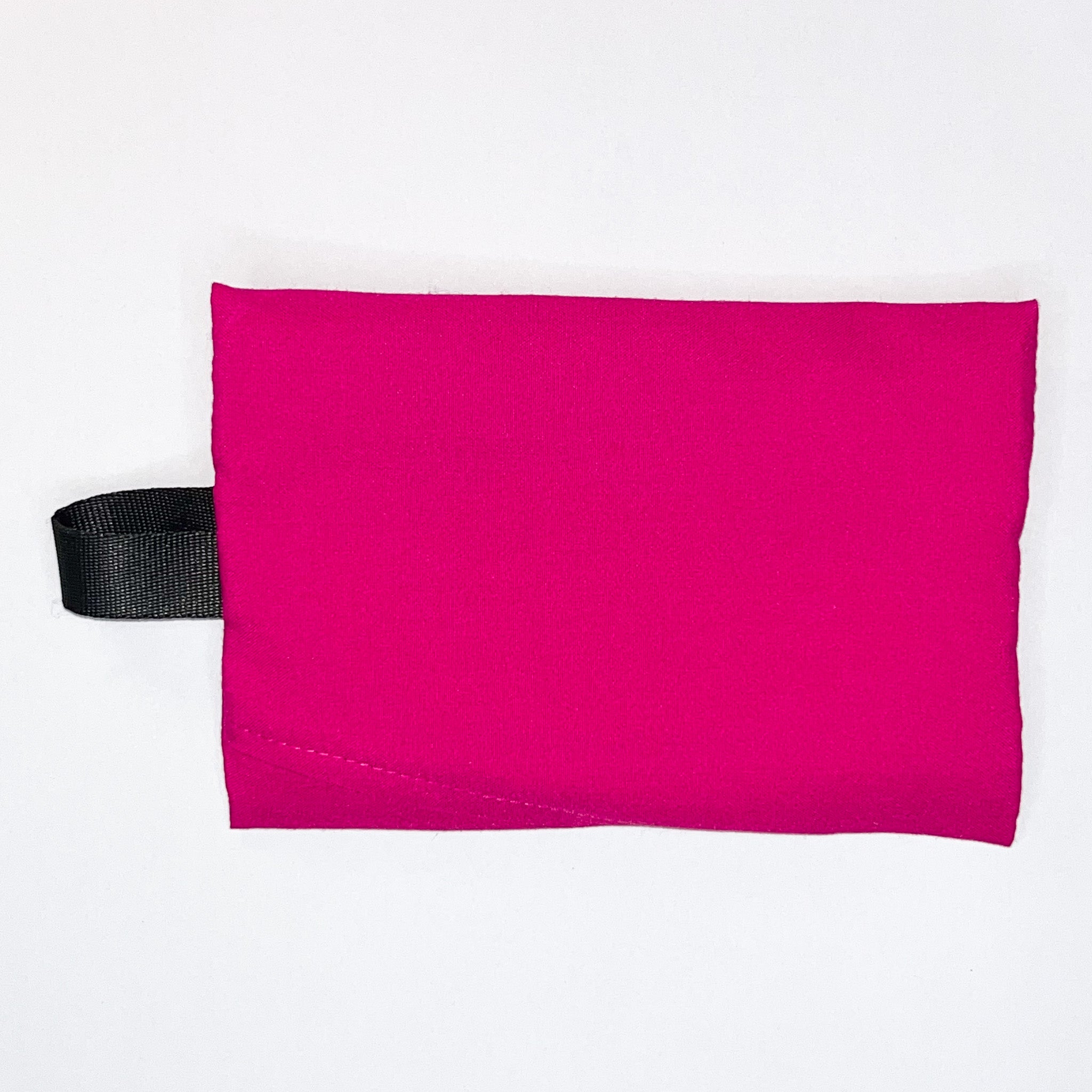 Porte-monnaie rose fuschia zip vert d'eau - veste rétro