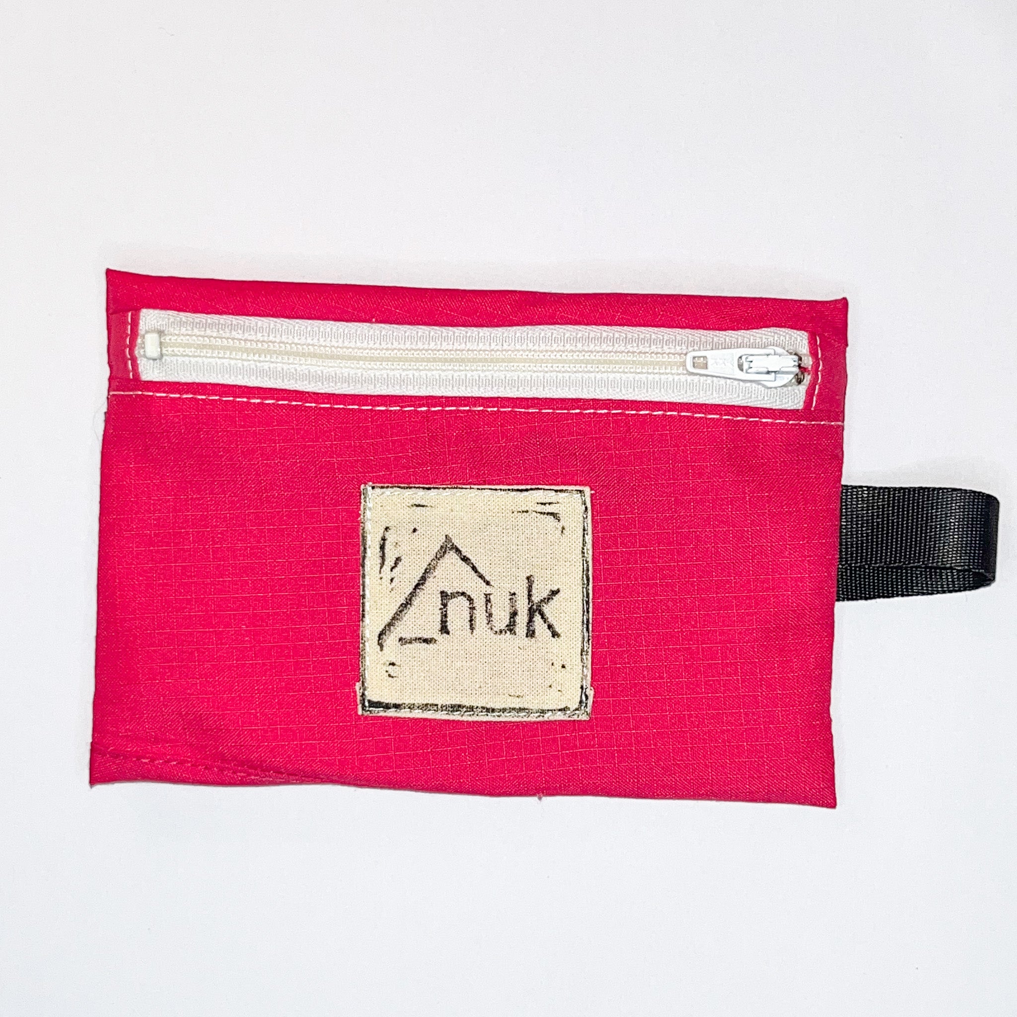 Porte-monnaie rose fuschia & lila 2 - veste rétro